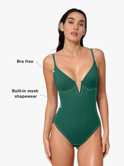 Shapewear Body-Sculpting Swimsuits