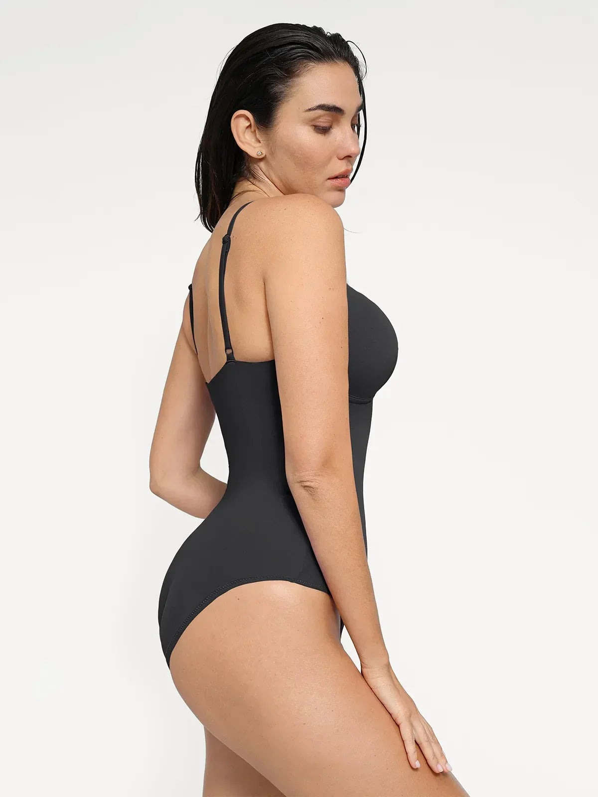 Shapewear Plunging V Slimming One-Piece Swimsuit