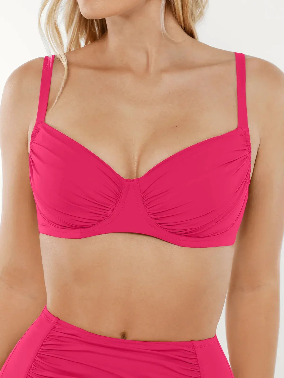 Shapewear Ruched Tummy Control Bikini Set
