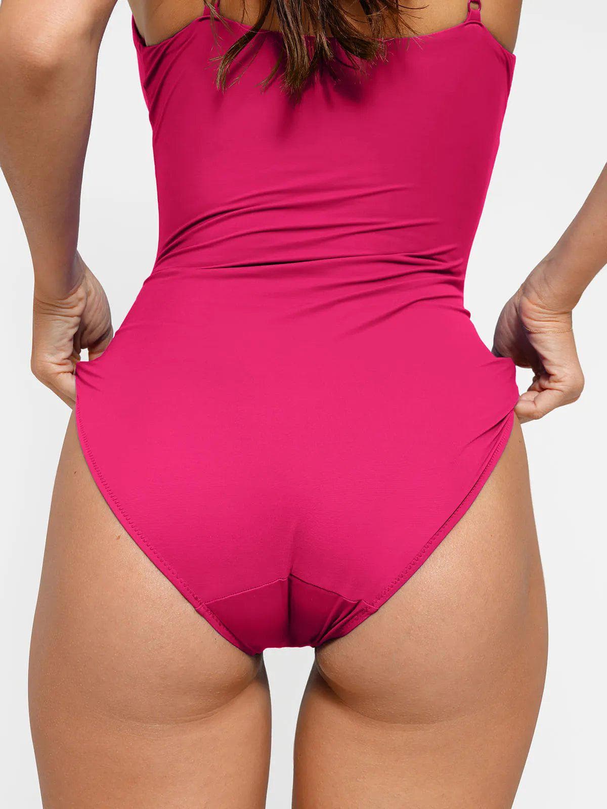 Shapewear Solid Sculpting One-Piece Swimsuit