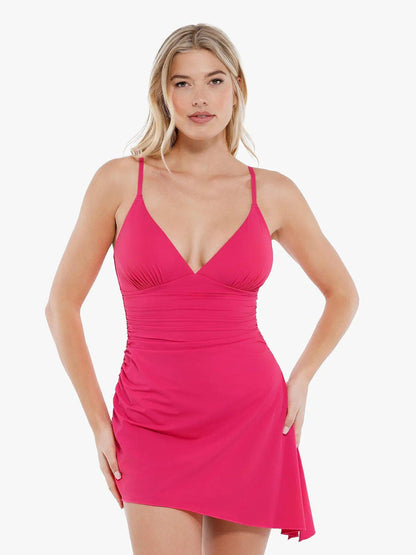 Shapewear Solid Sculpting One-Piece Swimsuit