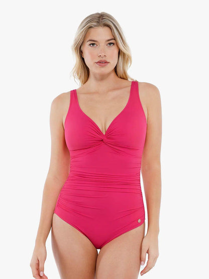 Shapewear Solid Sculpting One-Piece Swimsuit